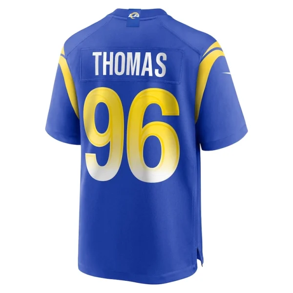 Keir thomas los angeles rams nike game player jersey Royal L