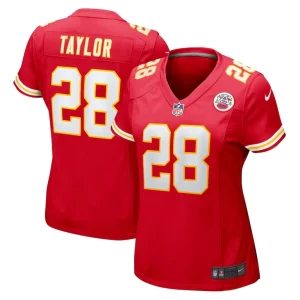 Keith taylor kansas city chiefs nike womens team game jersey Red