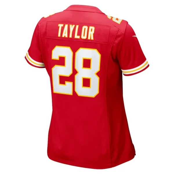 Keith taylor kansas city chiefs nike womens team game jersey Red L