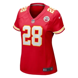 Keith taylor kansas city chiefs nike womens team game jersey Red M