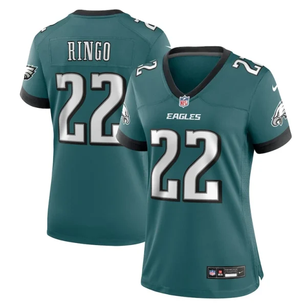 Kelee ringo philadelphia eagles nike womens team game jersey Midnight green