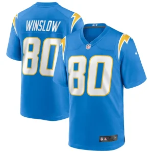 Kellen winslow los angeles chargers nike game retired player jersey Powder blue