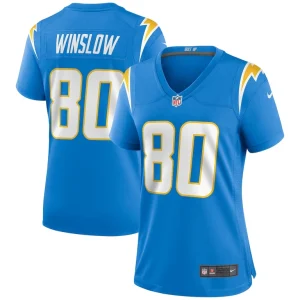 Kellen winslow los angeles chargers nike womens game retired player jersey Powder blue