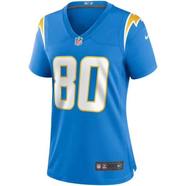 Kellen winslow los angeles chargers nike womens game retired player jersey Powder blue M