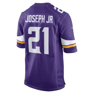Kelvin joseph jr. minnesota vikings nike team game jersey Purple L