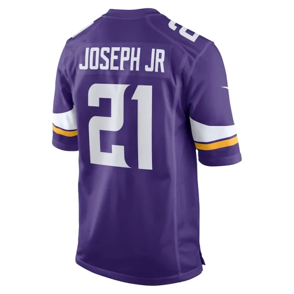 Kelvin joseph jr. minnesota vikings nike team game jersey Purple L