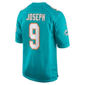 Kelvin joseph miami dolphins nike team game jersey Aqua L