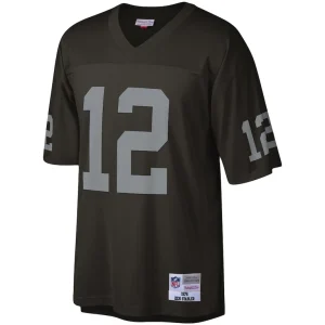 Ken stabler las vegas raiders mitchell ness legacy replica jersey Black M