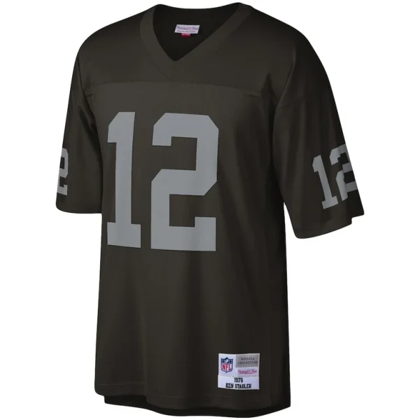 Ken stabler las vegas raiders mitchell ness legacy replica jersey Black M