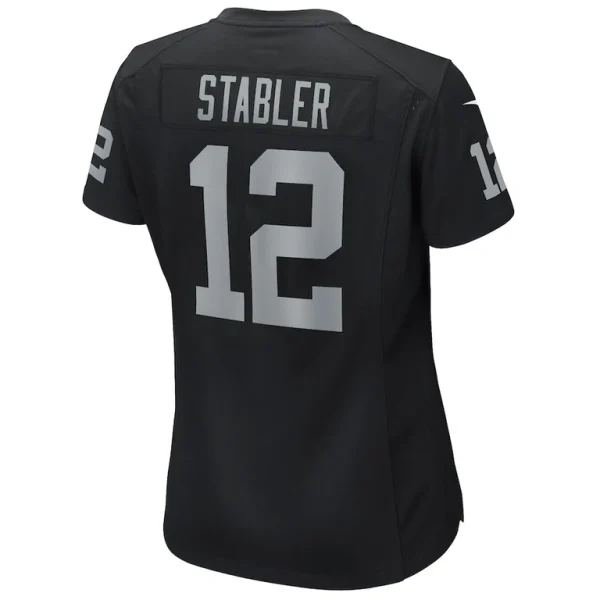 Ken stabler las vegas raiders nike womens game retired player jersey Black L