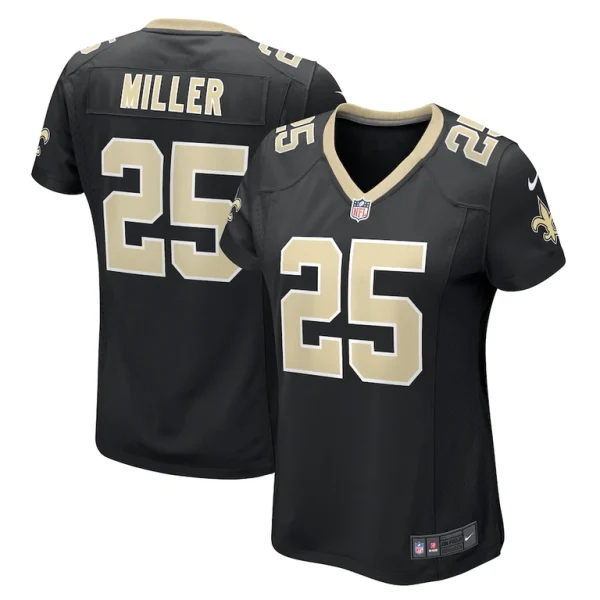 Kendre miller new orleans saints nike womens team game jersey Black