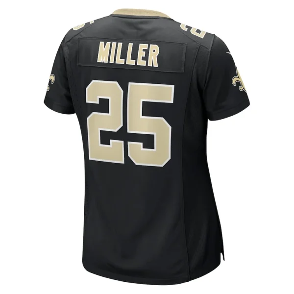 Kendre miller new orleans saints nike womens team game jersey Black L