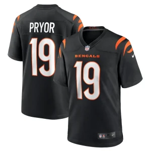 Kendric pryor cincinnati bengals nike game jersey Black