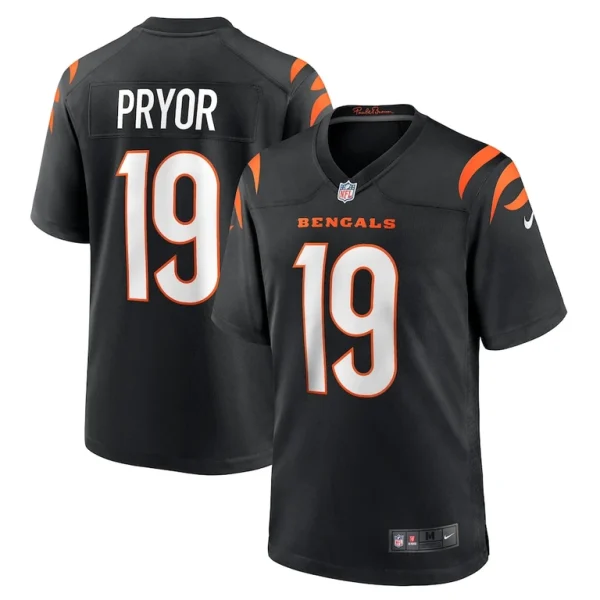Kendric pryor cincinnati bengals nike game jersey Black