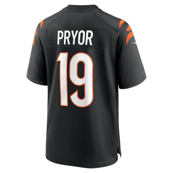 Kendric pryor cincinnati bengals nike game jersey Black L