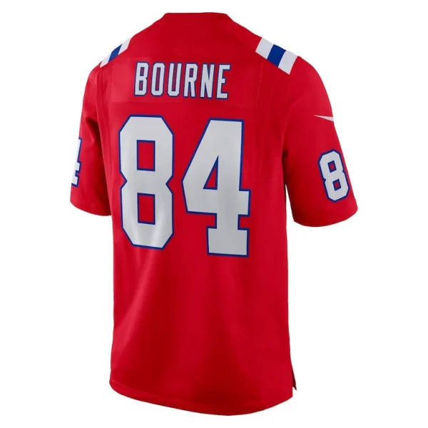 Kendrick bourne new england patriots nike game jersey Red L