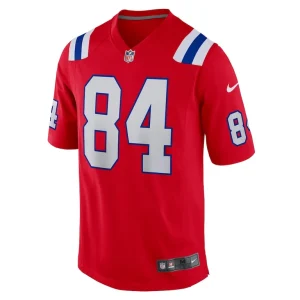Kendrick bourne new england patriots nike game jersey Red M
