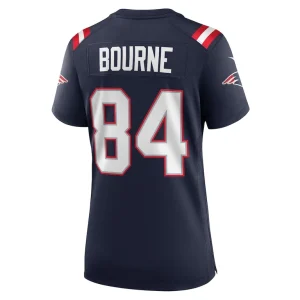 Kendrick bourne new england patriots nike womens game jersey Navy L