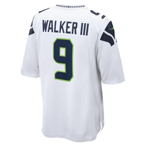Kenneth walker iii seattle seahawks nike away game player jersey White L