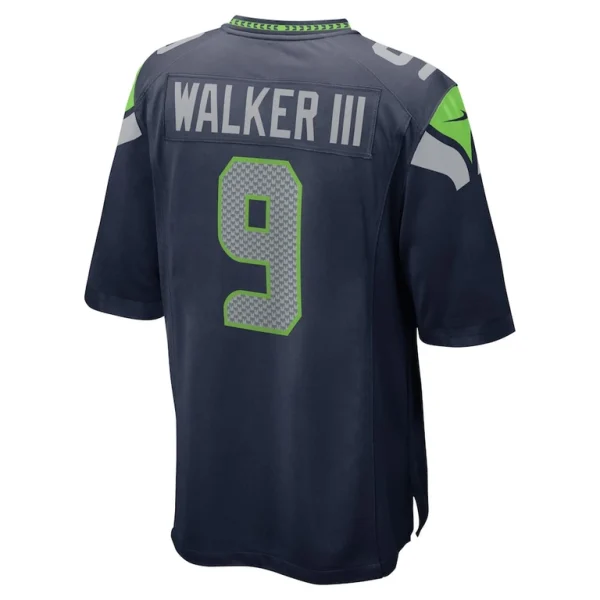 Kenneth walker iii seattle seahawks nike player game jersey Navy L