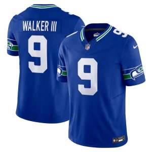 Kenneth walker iii seattle seahawks nike vapor f.u.s.e. limited jersey Royal