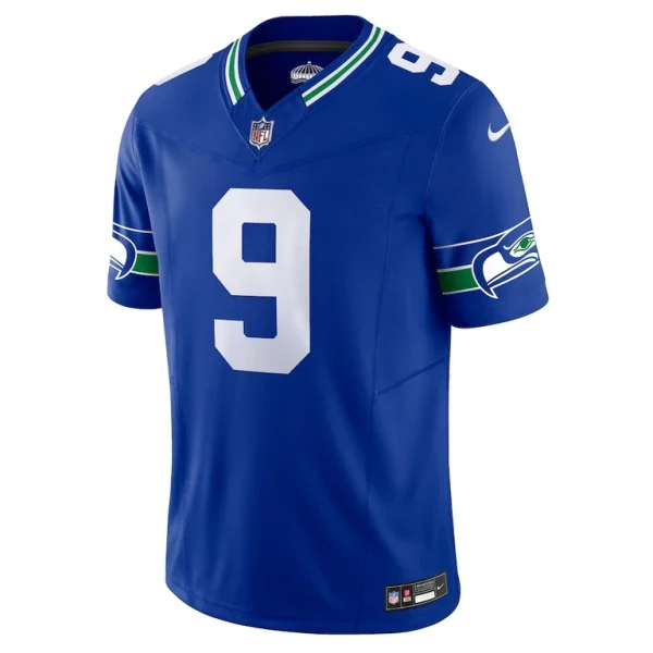 Kenneth walker iii seattle seahawks nike vapor f.u.s.e. limited jersey Royal M