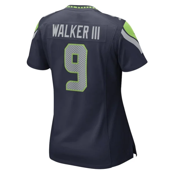 Kenneth walker iii seattle seahawks nike womens player jersey Navy L