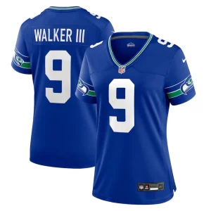 Kenneth walker iii seattle seahawks nike womens player jersey Royal