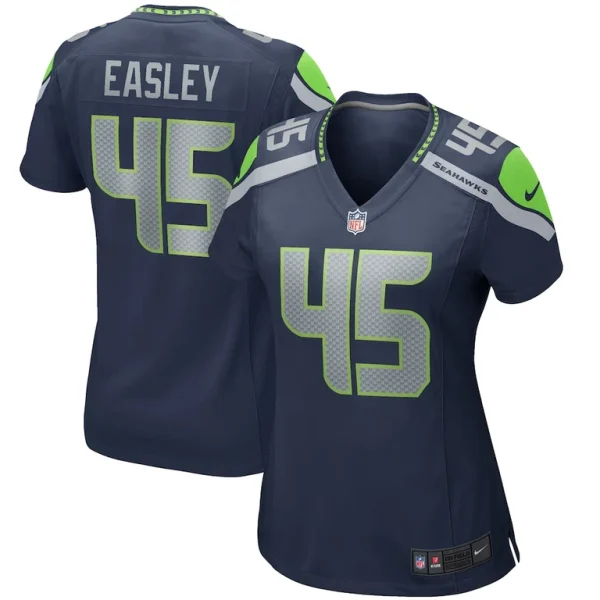 Kenny easley seattle seahawks nike womens game retired player jersey College navy