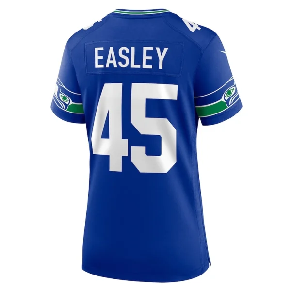 Kenny easley seattle seahawks nike womens throwback retired player game jersey Royal L