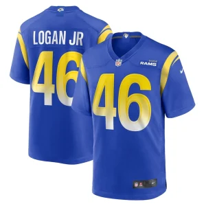 Kenny logan jr. los angeles rams nike game jersey Royal