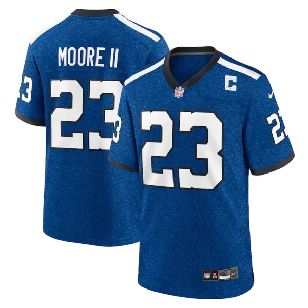 Kenny moore ii indianapolis colts nike indiana nights alternate game jersey Royal