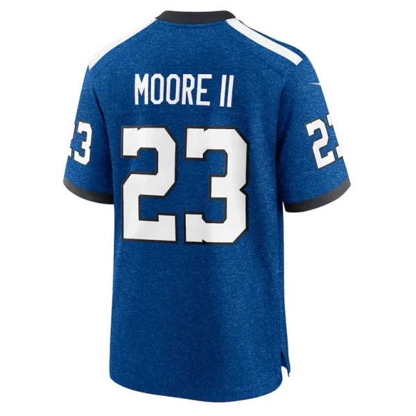 Kenny moore ii indianapolis colts nike indiana nights alternate game jersey Royal L