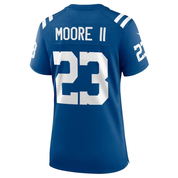 Kenny moore ii indianapolis colts nike womens game jersey Royal L