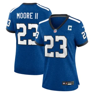 Kenny moore ii indianapolis colts nike womens indiana nights alternate game jersey Royal