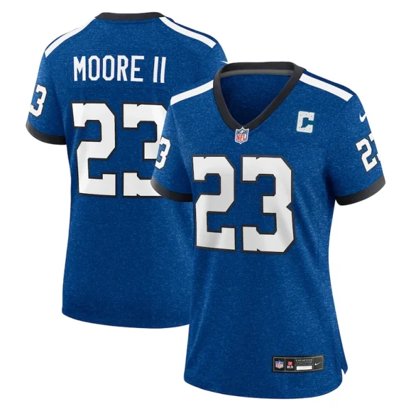 Kenny moore ii indianapolis colts nike womens indiana nights alternate game jersey Royal