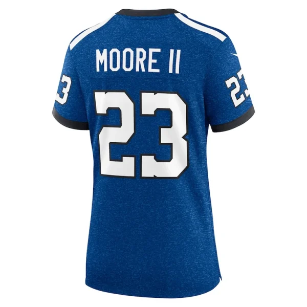 Kenny moore ii indianapolis colts nike womens indiana nights alternate game jersey Royal L