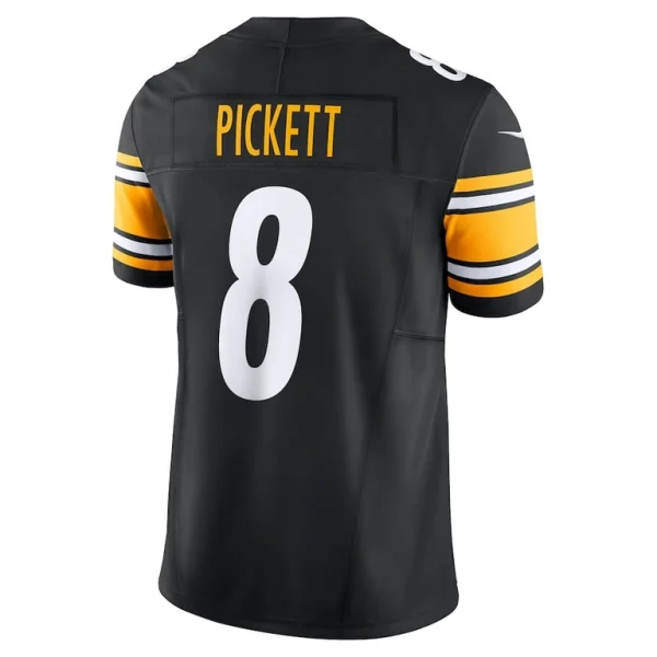 Kenny pickett pittsburgh steelers nike vapor f.u.s.e. limited jersey Black L