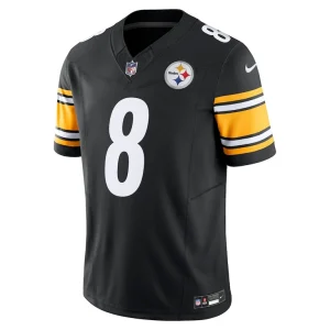 Kenny pickett pittsburgh steelers nike vapor f.u.s.e. limited jersey Black M