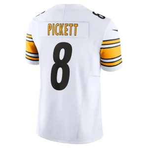 Kenny pickett pittsburgh steelers nike vapor f.u.s.e. limited jersey White L