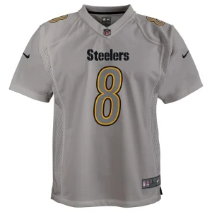 Kenny pickett pittsburgh steelers nike youth atmosphere game jersey Gray Yth M