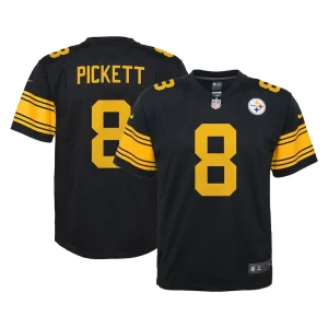 Kenny pickett pittsburgh steelers nike youth game jersey Black