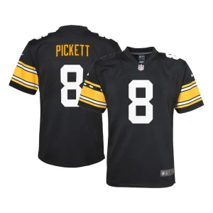 Kenny pickett pittsburgh steelers nike youth game jersey Black