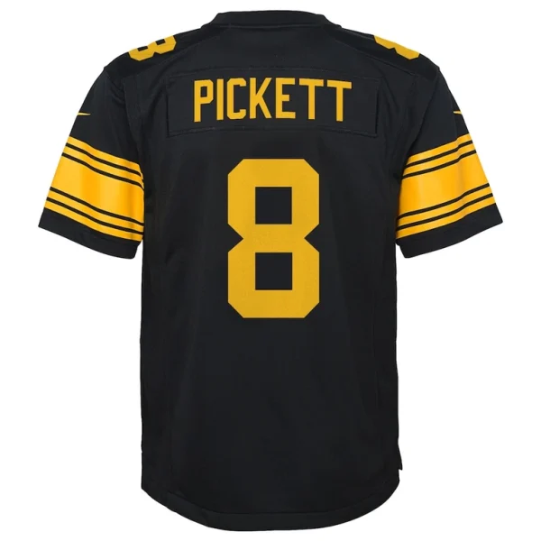 Kenny pickett pittsburgh steelers nike youth game jersey Black Yth L