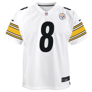 Kenny pickett pittsburgh steelers nike youth game jersey White Yth M
