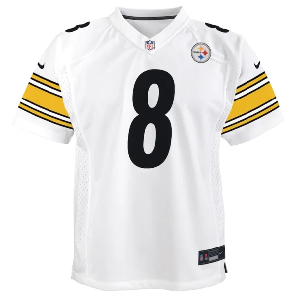 Kenny pickett pittsburgh steelers nike youth game jersey White Yth M