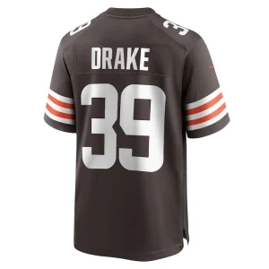 Kenyan drake cleveland browns nike game jersey Brown L