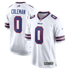 Keon coleman buffalo bills nike game jersey White