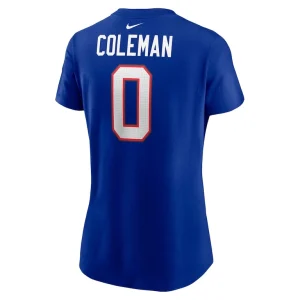 Keon coleman buffalo bills nike womens player name number t shirt Royal L