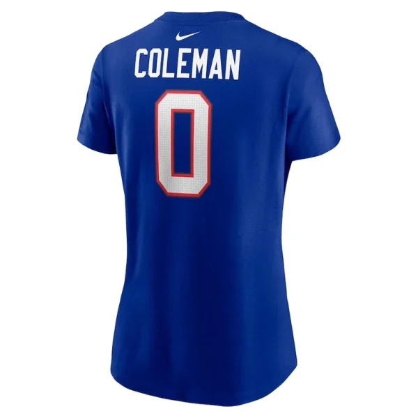 Keon coleman buffalo bills nike womens player name number t shirt Royal L